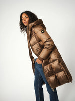 Lataa kuva Galleria-katseluun, Mos Mosh Nova Metallic Untuvatakki
